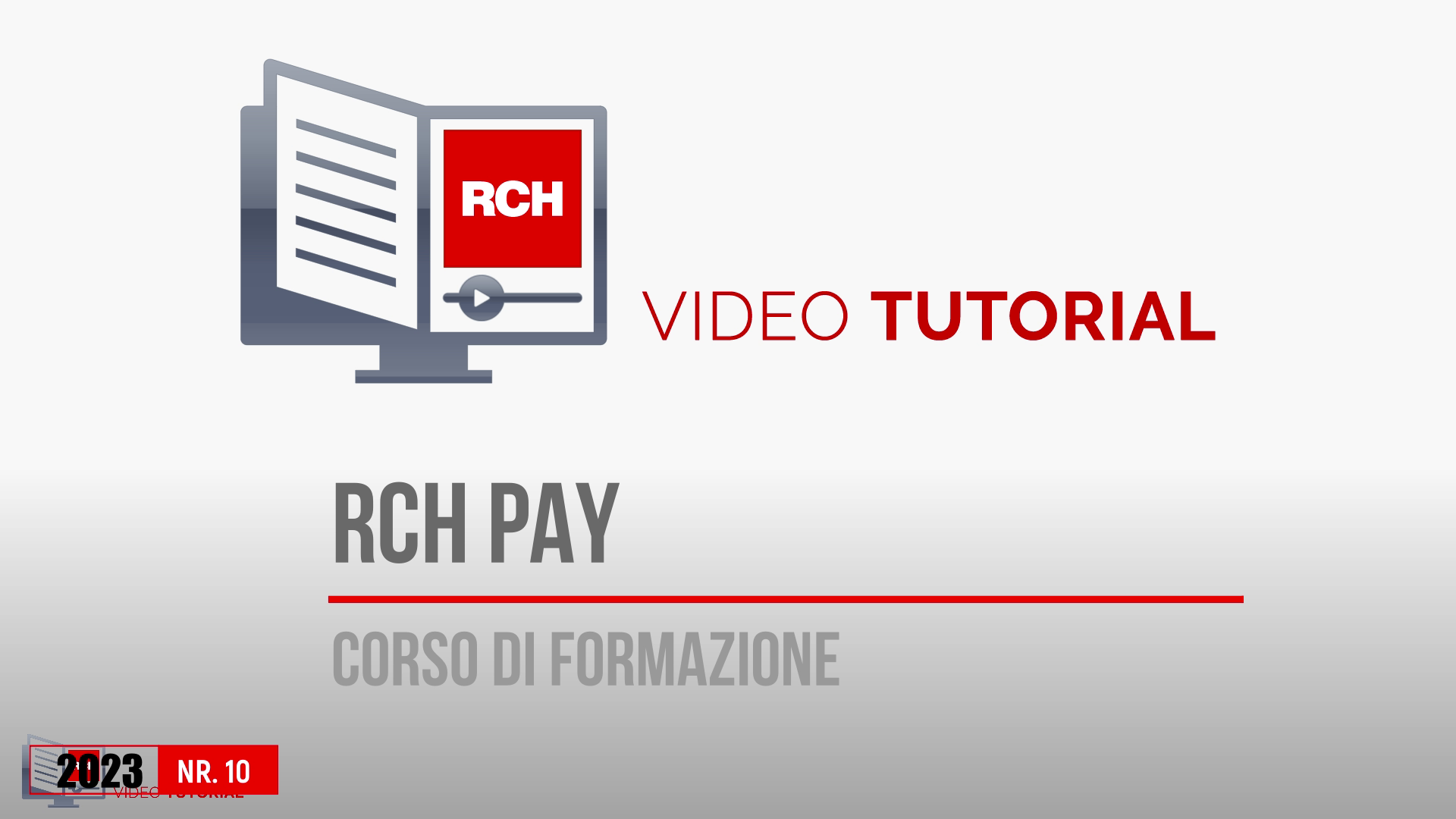 Tutorial 2023-10: RCH Pay