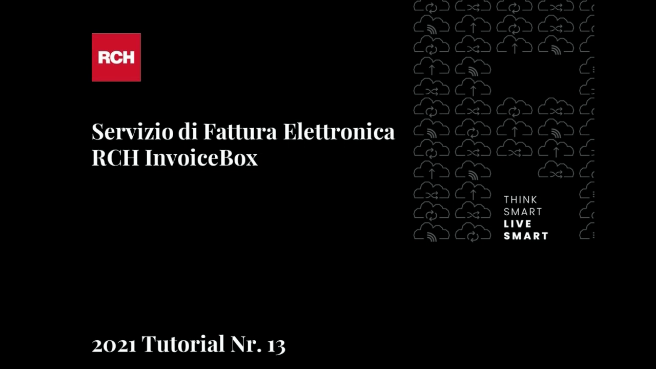 Tutorial 2021-13: RCH InvoiceBox